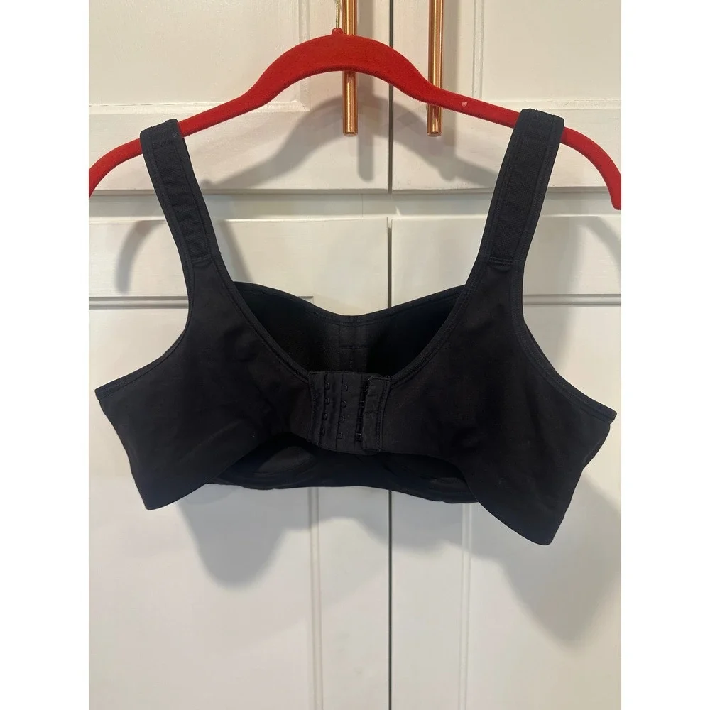 Soma Sport Black athletic Max Support Contour Underwire Sports Bra 38B Women's - Picture 5 of 7